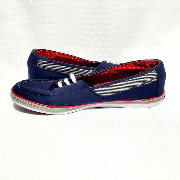 Keds Womens  WF47799 Size 10 Blue  Fabric Slip On Loafer Fashion Sneakers. - Picture 7 of 14